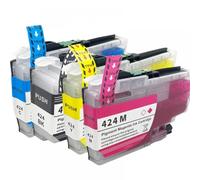 GSwReJ Einkshop Compatible Ink Cartridge LC424 LC424BK LC424C LC424M LC424Y For DCP-J1200DW(1SET)