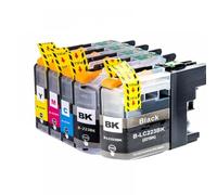 GSwReJ Einkshop LC223 LC221 Compatible Ink Cartridge For MFC-J4420DW J4620DW J4625DW 4120DW Color Ink Replacement(1SET 5PCS)