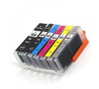 GSwReJ Einkshop PGI550 Compatible Ink Cartridge For Printers Including IP7250 MG5450 MG5550 MG6450 MG5650 MG6650 IX6850 MX725 MX925 MG5400(6PCS)