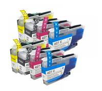 GSwReJ Europe LC427BK LC427 Compatible Ink Cartridge With Chip Pigment For MFC-J5955 J6955 J6957 J6959 HL-J6010D Printer(2SET)