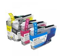 GSwReJ Europe LC427BK LC427 Compatible Ink Cartridge With Chip Pigment For MFC-J5955 J6955 J6957 J6959 HL-J6010D Printer(1SET)