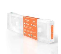 GSwReJ European Ink Refill Cartridge With Chip 700ML Compatible With Various Printers Including T8041 T8049 T804A For Models P6000 P7000 P8000 P9000(Orange)