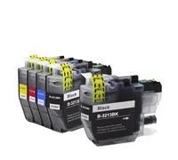 GSwReJ Ink Cartridge Compatibility For LC3213 LC3211 Designed For DCP-J572DW DCP-J772DW DCP-J774DW MFC-J491DW MFC-J497DW J890DW J895DW Printers(1 SET ADD 1 BLACK)