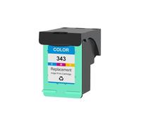 GSwReJ KMCYinks Compatible Ink Cartridges For 338 And 343 For Officejet 6200 6210 7210 7310 And Photosmart C3100 C3110 C3150 C3180(1C)