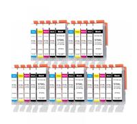 GSwReJ KMCYinks PGI570 570 BK CL 571 Compatible Ink Cartridge For Various Printers Including MG5750 MG6850 TS6050 Series And TS5050 Series(5Set)