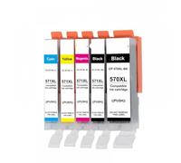GSwReJ KMCYinks PGI570 570 BK CL 571 Compatible Ink Cartridge For Various Printers Including MG5750 MG6850 TS6050 Series And TS5050 Series(1Set)