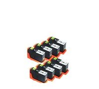 GSwReJ LM150 Ink Cartridge Compatible With S315 S415 S515 Pro715 Pro915 Models(8PCS BK)
