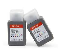 GSwReJ PFI 50 Ink Cartridge Replacement 12 Colors MBK PBK CY YL BLUE RED CO PC PM GY PGY Ink Pack Compatible With PRO 50 Printer