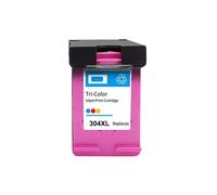 GSwReJ Refillable 304XL Ink Cartridge Compatible With Models 304 2620 3700 3720 3752 5000 5010 5020 5030 5032 5034 2630 2632(COLOR(1PC))
