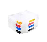 GSwReJ Refillable Cartridge Compatible With Sublimation Printers SG2100 SG2010L SG3120 SG3100 SG3110DN SG3110DNW SG7100(GC41 One Set)