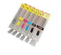 GSwReJ Refillable Cartridge System Compatible With IP7220 IX6820 MG5420 MG5422 MG5520 MG5522 MG5620 MG6420 MG6620 MX722 MX922 PGI250