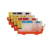 GSwReJ Refillable Ink Cartridge Compatible With 903XL For Officejet Pro 6950 6960 6970 6975 Printers(1 set no chip)