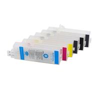 GSwReJ Refillable Ink Cartridges Compatible With PFI-102 For Multiple IPF Series Printers Including 500 510 600 605 610 700 710 720 With Chip