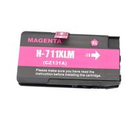 GSwReJ Replacement Ink Cartridge For 711XL 711 Compatible With DesignJet T120 T520 Printer Full Ink Supply(1 Magenta)