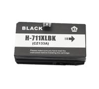 GSwReJ Replacement Ink Cartridge For 711XL 711 Compatible With DesignJet T120 T520 Printer Full Ink Supply(1 Black)