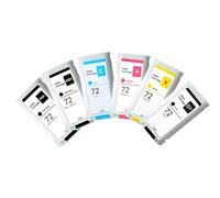 GSwReJ Replacement Ink Cartridge Pack In 6 Colors For Designjet Printers Compatible With T610 T620 T770 T790 T1100 T1120 T1200