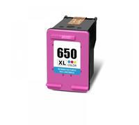 GSwReJ Replacement Ink Cartridges For 650XL Compatible With Deskjet Printers 1015 1515 2515 2645 3510 4518 4645(1pcs color)