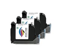 GSwReJ Universal 12.7mm Handheld Inkjet Printer Cartridge Fast Drying Waterproof Solvent Black Ink For TIJ Compatible Models(3PCS)