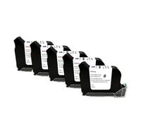 GSwReJ Universal 12.7mm Ink For Handheld Online Inkjet Printer Quick Dry Black Solvent Ink Cartridges Available In 1 3 5 10 Pieces Parts Office Supplies(5PCS)