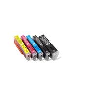 GSwReJ Universal Compatible Fill Ink Cartridges For MG5400 Series PGI-150 PGI-250 PGI-350 PGI-450 PGI-550 PGI-650 PGI-750 PGI-850(5colos-5set)