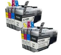 GSwReJ Universal Ink Cartridge Compatible With 424 For DCP-J1200DW DCP-J1200W DCP-J1200WE Printers(2SET)