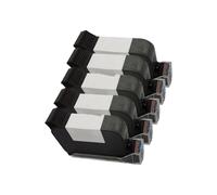 GSwReJ Universal Online Handheld Thermal Inkjet Printer 12.7mm Fast Dry Solvent Ink Cartridge Black Ink(5PCS)