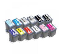 GSwReJ Universal PFI-50 Ink Cartridge 12 Pack Compatible For MAGE PROGRAF PRO-500 Includes MBK PBK C M R GY K PGY PC PM CO