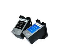 GSwReJ YI LE CAI Compatible Ink Cartridges Replacement For PG830 CL831 830XL For MP476 MX308 MX318 MP228 IP1180-2PCS Set