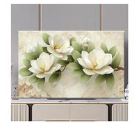 GSXLZ TV Cover Television Hood TV Dust Cover Cloth 32-75 Inch Cute Monitor Cover Protect Screen(05,32inch(80x53m))