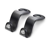 GSXOZCET 2pcs Car Seat Back Hook, for Mg MG3 Hybrid 2024 Car Seat Hook,Car Headrest Hook,Car Seat Headrest Hangers,Portable Organizer Holder,A/Black
