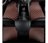 GSXOZCET 4 Pcs Leather Car Floor Mats, for Toyota Rav 4 Rav4 2020-2023 All-Weather Car Mats Tailored Car Mats Floor Liners Anti Slip Mat,Waterproof Hard Wearing, C/Coffee