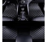 GSXOZCET 4 Pcs Leather Car Floor Mats, for Toyota Rav 4 Rav4 2020-2023 All-Weather Car Mats Tailored Car Mats Floor Liners Anti Slip Mat,Waterproof Hard Wearing,A/Black