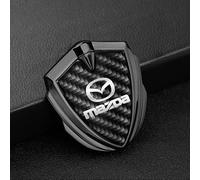 GSXOZCET Car Emblem/Car Logo Sticker,for Mazda 2 3 5 6 Cx7 Cx5 Cx9 Cx-5 Cx3 MX-5 CX30,Metal Logo,Car Letters Rear Trunk Badge Sticker Logo,Auto Exterior Decor Accessories,A