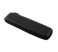 Gsycle 1pc Black Pencil Case, Portable EVA Shell Pen Case Pouch Stationery Holder Electronic Cigarette Bag for Executive Fountain Pen Mechanical Pencil Ballpoint Pens