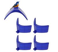Gsycle 20PCS Bird Resting Rack, Plastic Heavy Duty Plastic Pigeons Stand Frame Bird Stand Holder for Pigeon Parrot Birds Cultivation Supplies