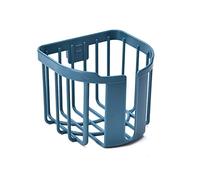 Gsycle 2PCS Toilet Paper Roll Holders, Wall Mounted Bathroom Roll Tissue Wire Basket Tissue Holder for Bathroom(Blue)