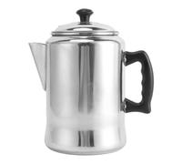 Gsycle Aluminium Coffee Tea Pot, 3L V Shaped Spout Tea Kettle Hot Water Steam Kettle Camping Teapot Percolator Moka Pot Coffee Maker for Home Office Hotel