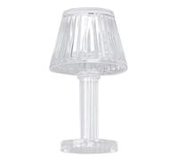 Gsycle Crystal Table Lamp, LED Romantic Diamond Touch Control, Rechargeable Cordless Acrylic Bedside Nightstand Light (Warm White)