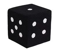 Gsycle Dice Stool, Foot Rest Stool Soft Comfortable Simple Warm Sturdy Base Small Footstools Footrest for Home Living Room Bedroom (20x20x20cm)
