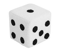 Gsycle Dice Stool, Foot Rest Stool Soft Comfortable Simple Warm Sturdy Base Small Footstools Footrest for Home Living Room Bedroom (29x29x25cm)