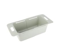 Gsycle Expandable Chest Freezer Basket, 40cm to 52cm Deep Freezer Organizer Bins Adjustable Hanging Chest Freezer Basket with Handle for Kitchen (Green)