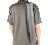 Gsycle Extendable Poster Tube with Strap, Plastic Painting Tube Poster Bag Art Carrying Case Map Storage for Storage, Poster Holder Tube, Blueprint Tube (Dark Gray)