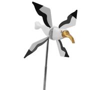 Gsycle Garden Wind Spinner, Flying Bird Spinner Seagulls Whirligig Windmill Outdoor Ornaments for Yard Patio Garden Decoration