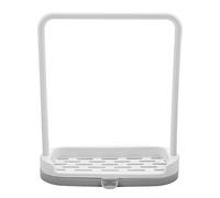 Gsycle Kitchen Dish Rag Holder, Detachable No Punch Kitchen Sink Rack Tray Organizer Stand Kitchen Rag Rack For Dishcloth Sponge Soap (Gray)