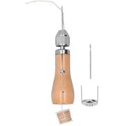 Gsycle Leather Hand Sewing Awl, Professional Stitcher Needles Kit Speedy Stitcher Sewing Awl for DIY Leathercraft Canvas Bags