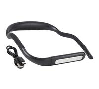 Gsycle Neck Reading Light, Color Brightness Adjustable Flexible Led Book Light Reading Lights for Books Camping (Black)