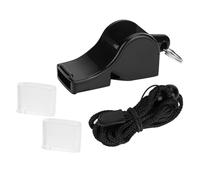 Gsycle Referee Whistle, Plastic No Roll Ball Coachs Whistle with Lanyard Basketball Soccer Coaching Equipment for Children Training Outdoor Sports