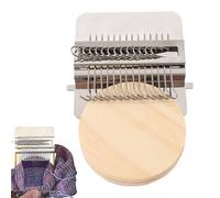 Gsycle Small Darning Loom Weaving Loom, 14 Hooks Speedweve Weaving Repair Loom Machine Darning Loom Tool Weaving Loom Knitting Mini Knitting Machine Kit for DIY Weaving Arts, Repair Clothes