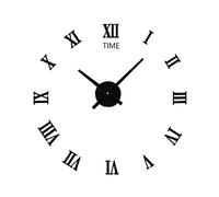 Gsycle Small Wall Clock Modern, Frameless Wall Clock Frameless DIY Silent Wall Clock Decoration Home for Living Room Bedroom