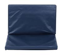 Gsycle Wheelchair Pedal Foot Rest, Calf Support Elevated Leg Rest Elevating Pad Leg Cushion Protector Accessory for Home, Hospital (Blue)